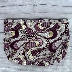 Thirty-One Retro Metro Tote – Purple Paisley